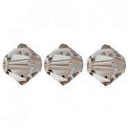 Preciosa MC Bicone 4mm beads Crystal velvet 00030/27901